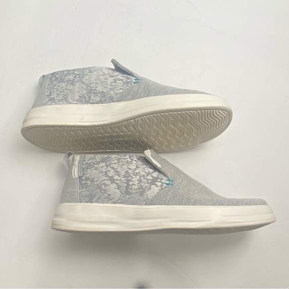 Hey Dude Emma Moondust Shoe Women’s size 8 US 39 EU Gray - Picture 3 of 6